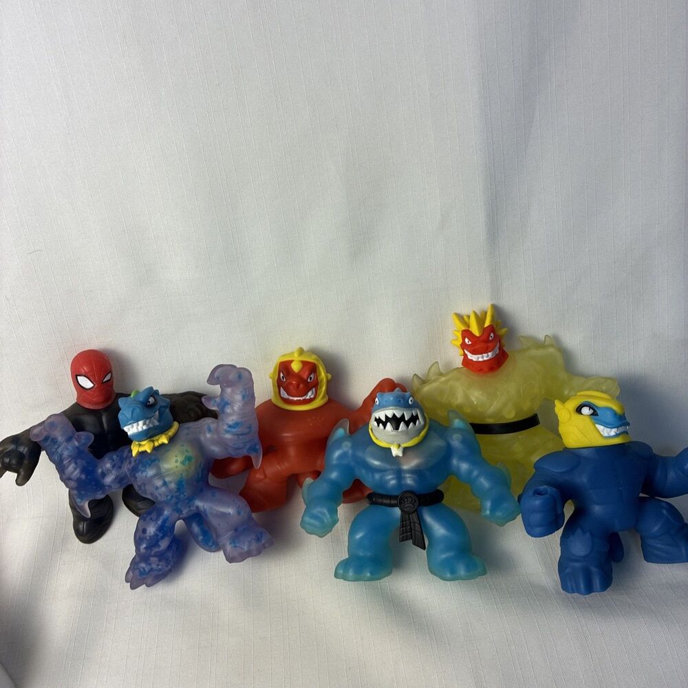 Heroes Goo Jit Zu Hero Lot Of 6